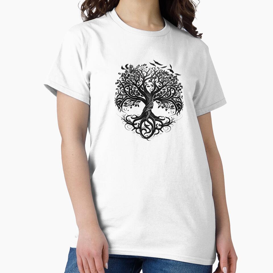 Tree of Life Tribal Tattoo by ShadowAndSlate