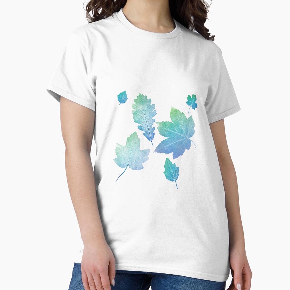 colorfull skeleton Leafs blue by imfine