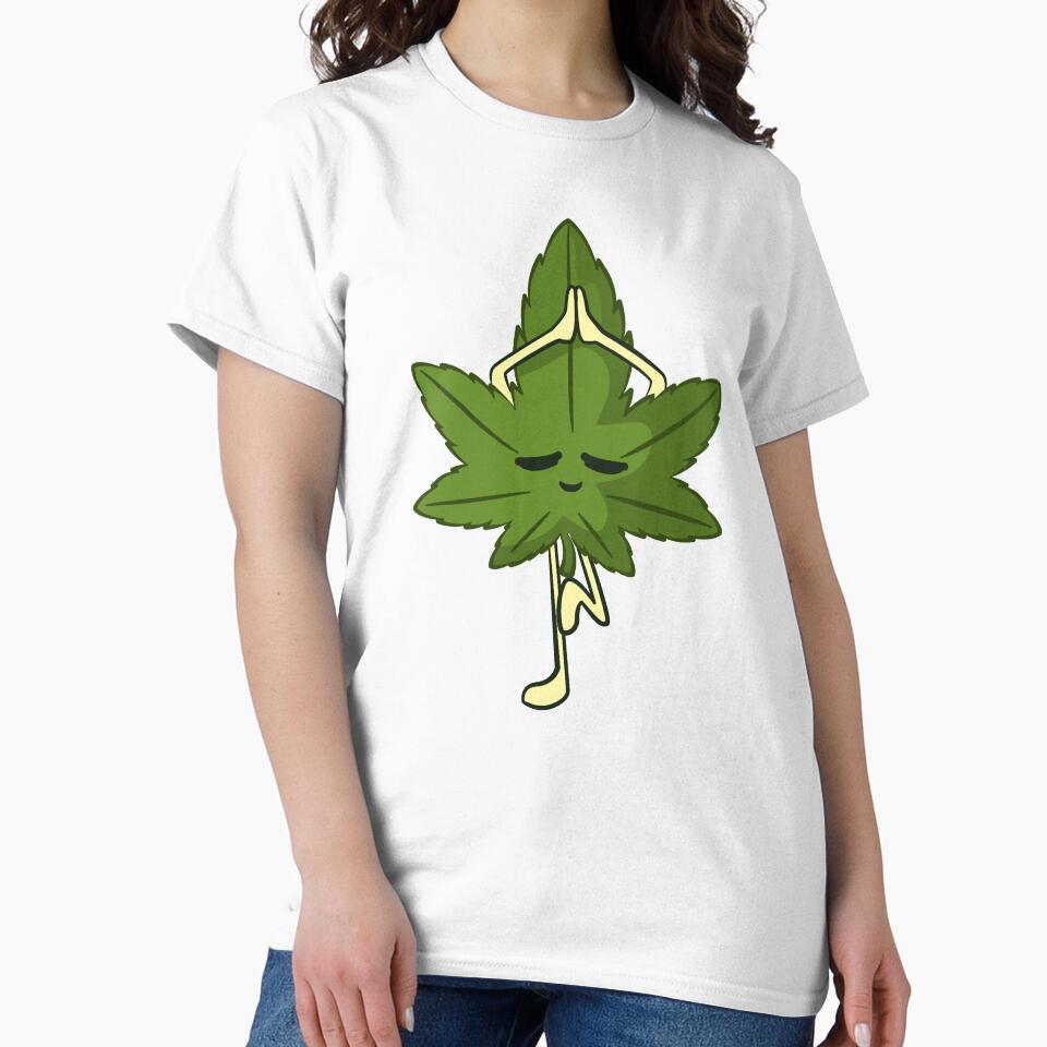 Yoga Marijuana Leaf | Cannabis Leaf | Weed Leaf | 420 by blueshore