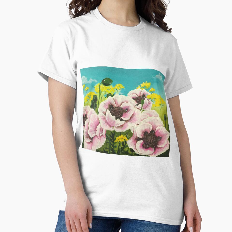 Pink Poppies by Heather Thomas Olson