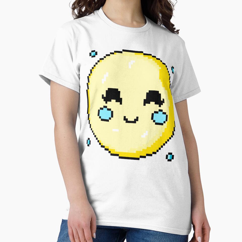 Pixel Art Cute Sun Face by Handstand365