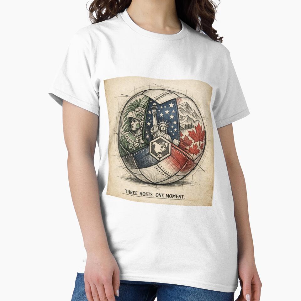 Vintage North American Soccer - Classic Football Globe Design by Verdezeus86