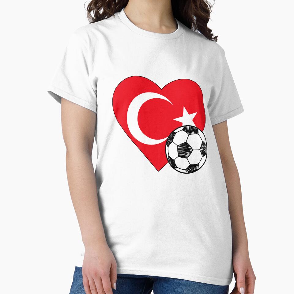 Turkey Soccer Heart Design by FinalScoreClub