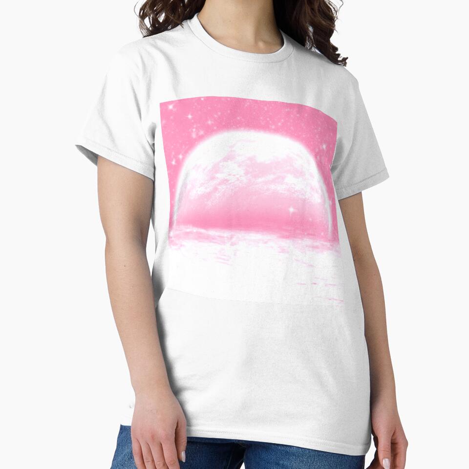Rising Pink moon Art by BEAUTY ⭐⭐⭐⭐⭐