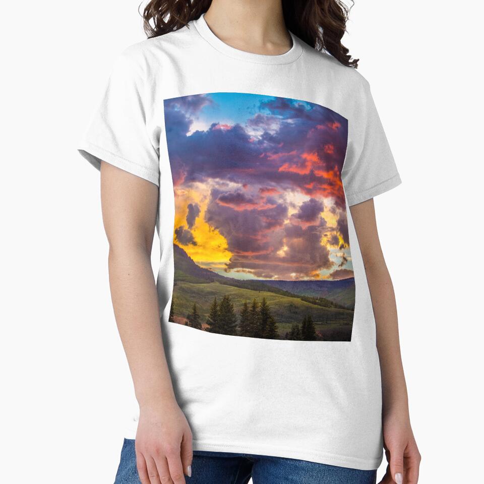 Explosive Sunset by May Finch