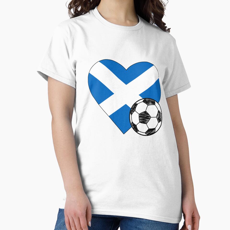 Scotland Soccer Heart Design by FinalScoreClub