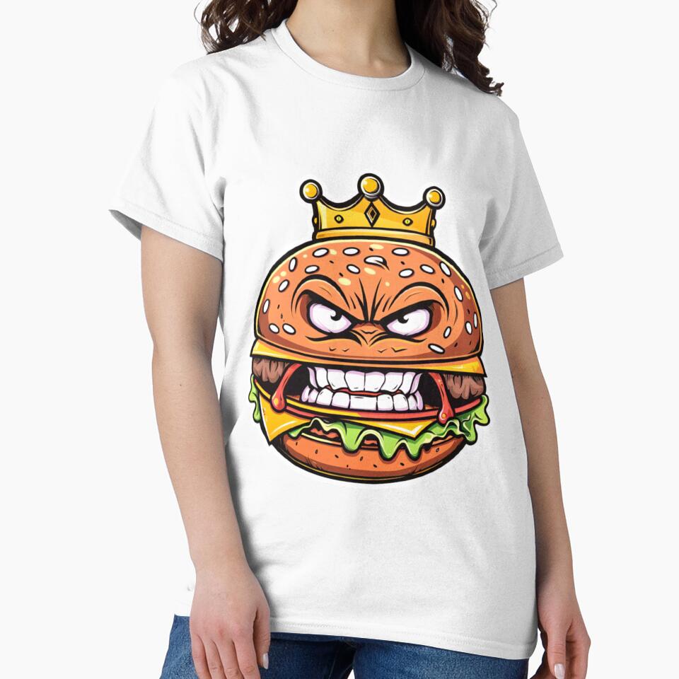 Angry Cheese Burger King by shortie-aiart