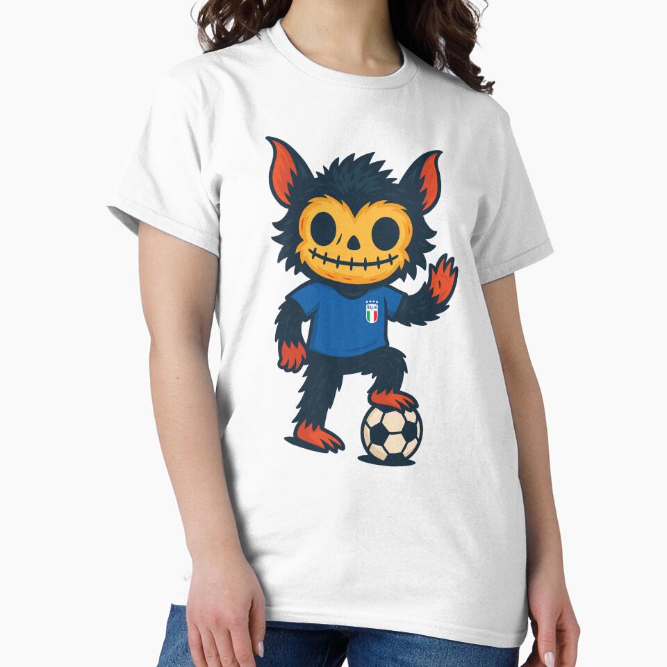 Creepy Cute Monster – Italy Soccer Edition by Weasel Graphix