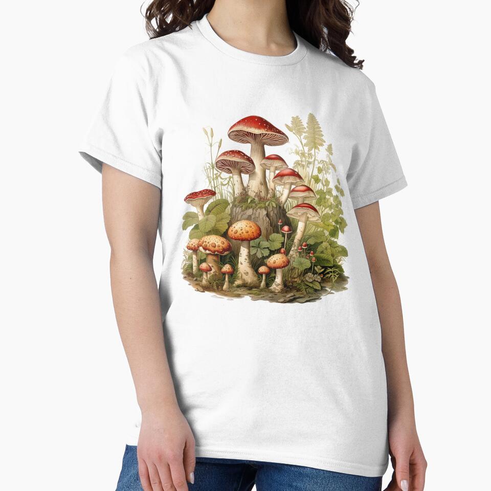 Red mushroom Amanita muscaria forestcore by OliveAndSnow