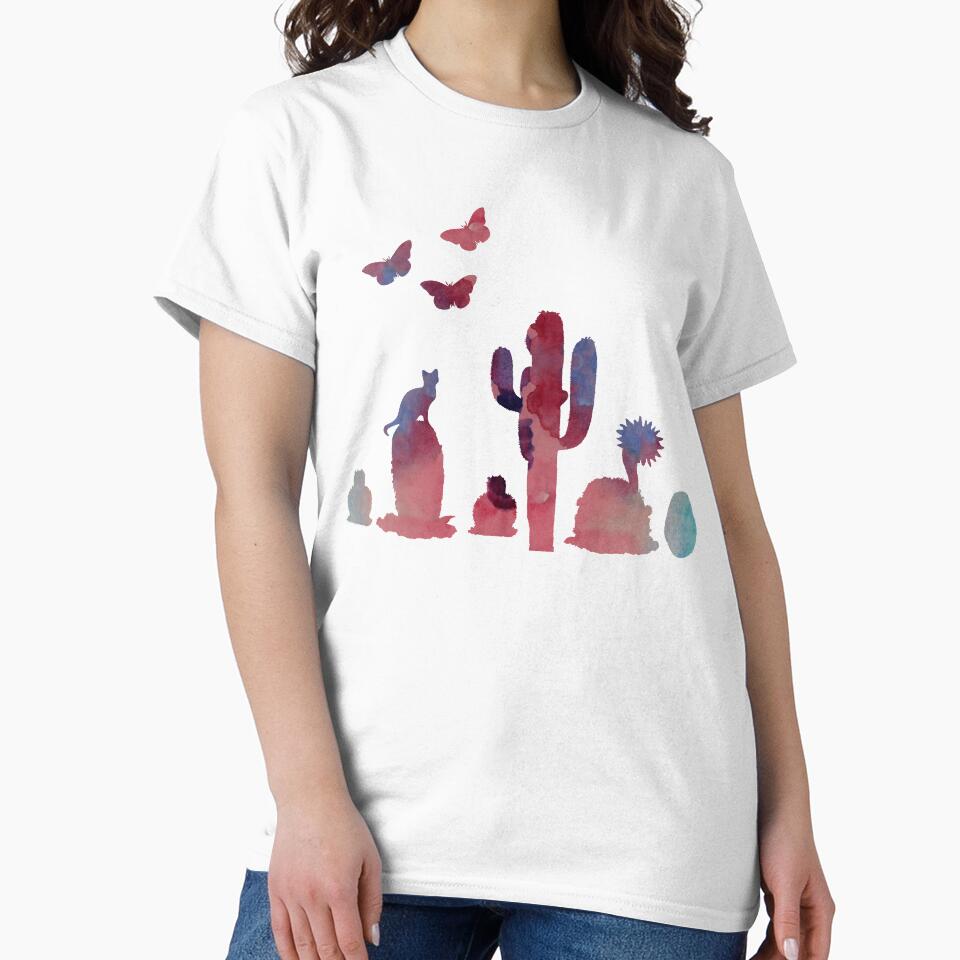 Cacti water color art by TheJollyMarten