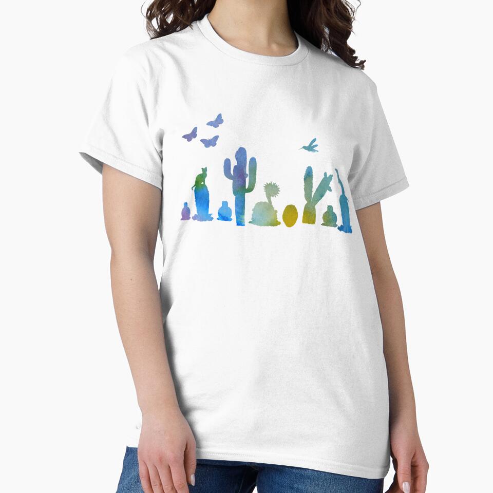 Cacti and animals by BittenByErmines