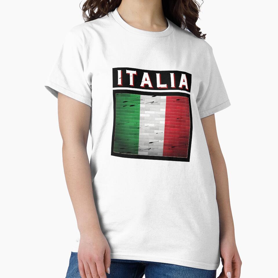 Italia- Distressed Italian Country Flag, Italian Pride, American, Nationality, Sports by Sun Sand & Sea Art