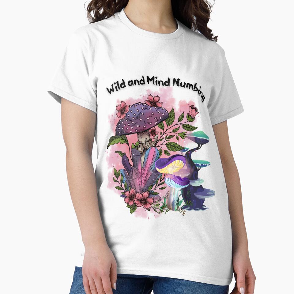 Wild magical Mushroom Funny mushroom Design for mushroom and mind numbing lovers by Nanba3