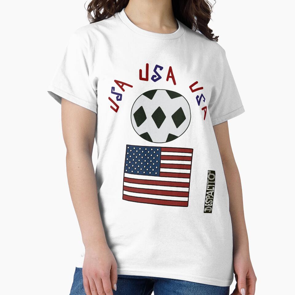Despacito® USA USA USA American Flag ball Text by DespacitoBrand