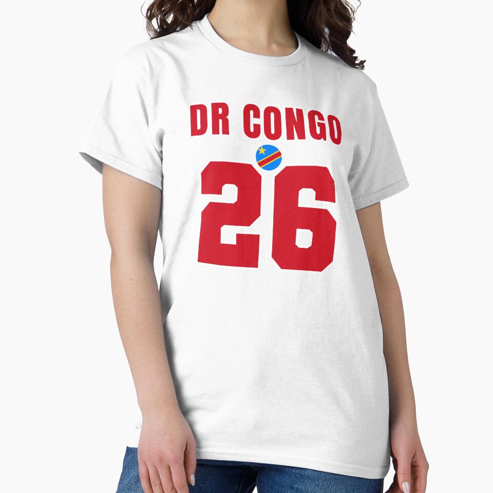 DR Congo 26 Football Shirt Style Design – DR Congo National Team Apparel by The Hairy Melon