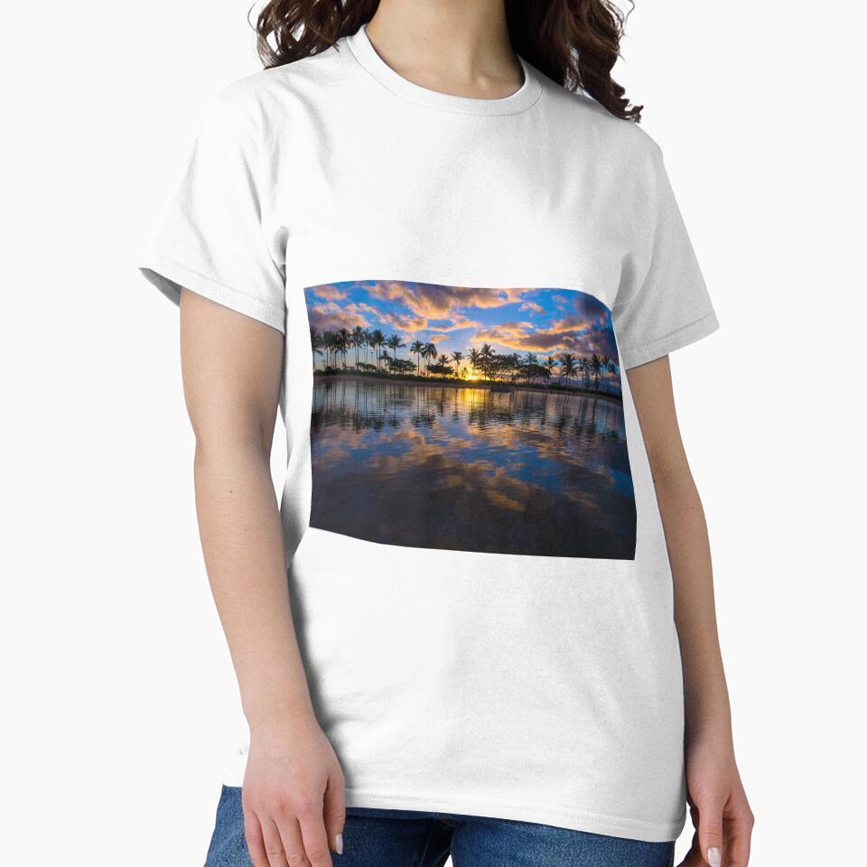 Waikiki Sunset Face Mask by Adrian Alford Photography