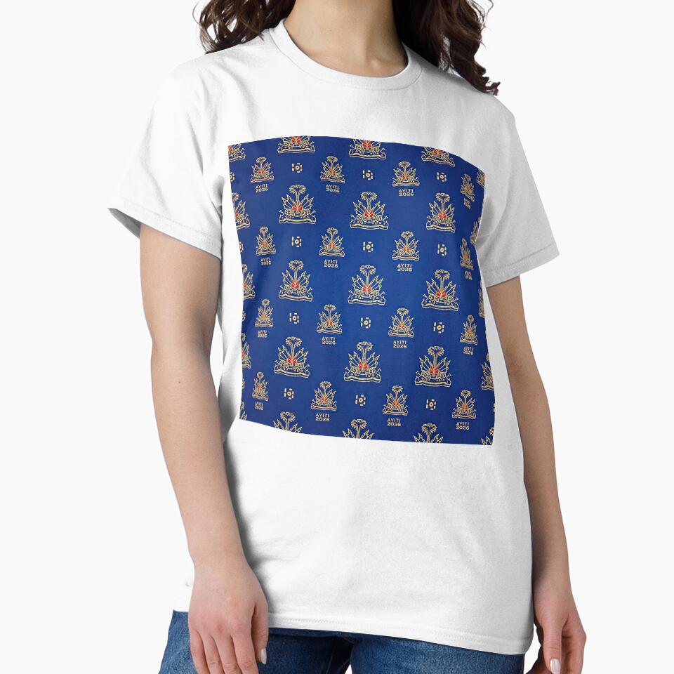 Elegant Haitian Flag patterns by BrickByDream