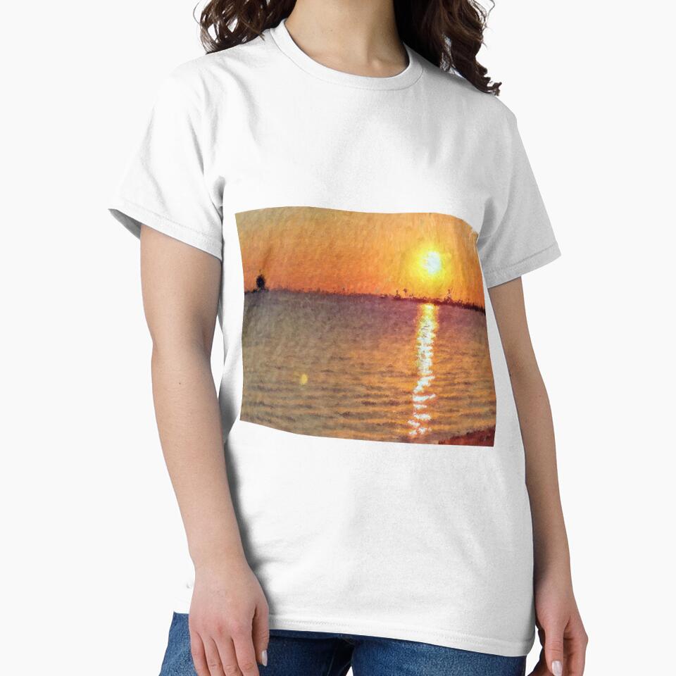 Impressionist Harbor Sunset by thechasbowie