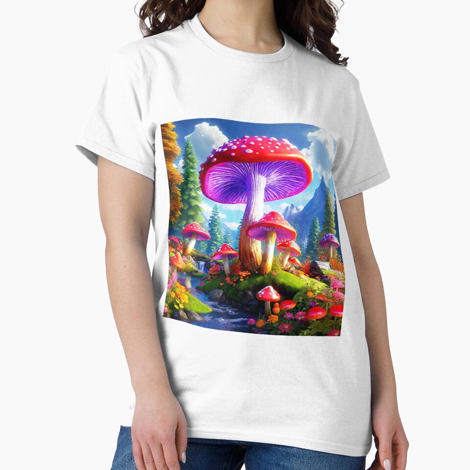 Mushroom Garden by DigiArt8Design