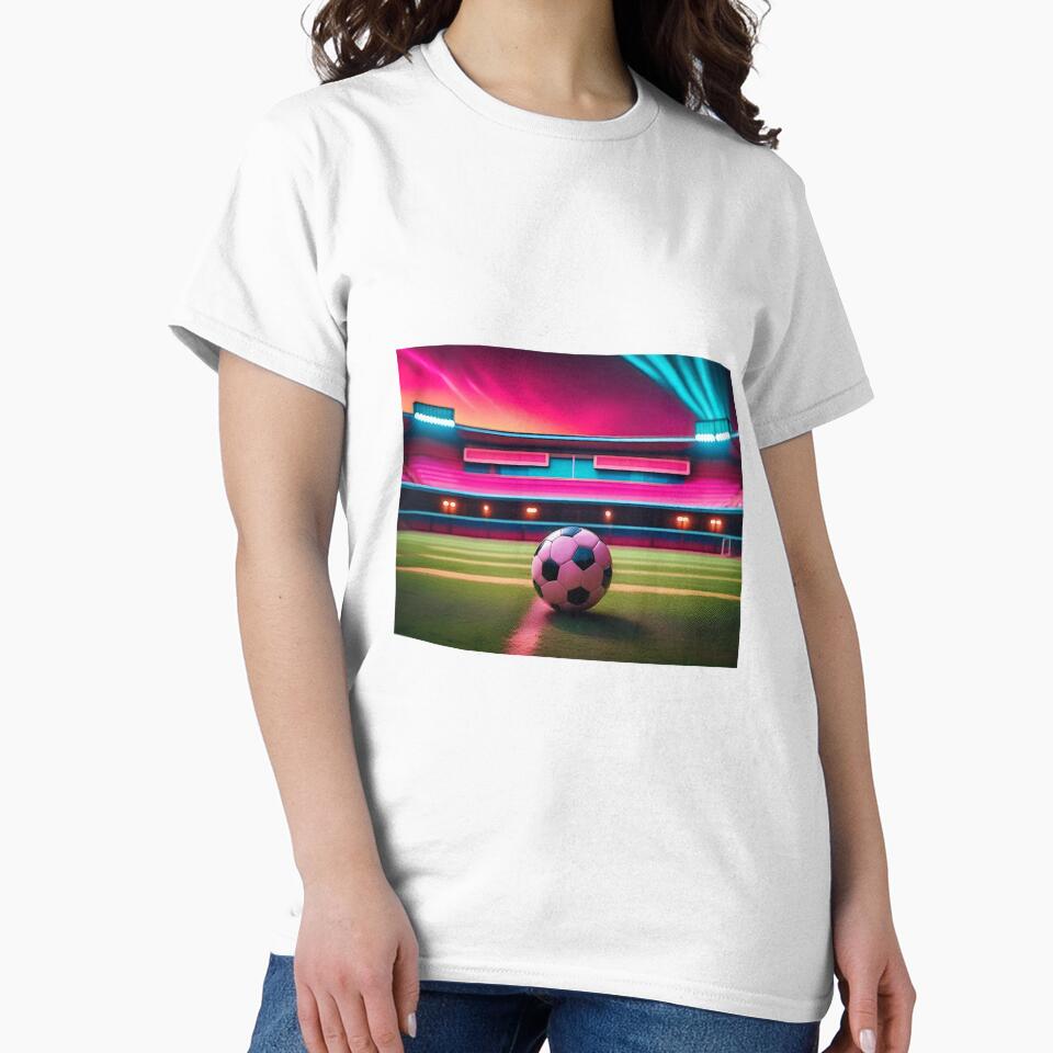 Retro Look Soccer Night Design by Giggle Crafts Co