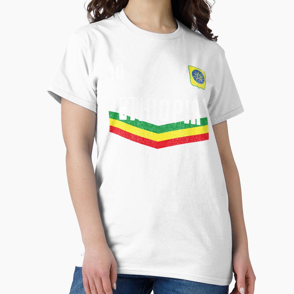 Ethiopian Soccer, African Flag by kraftyesstonian