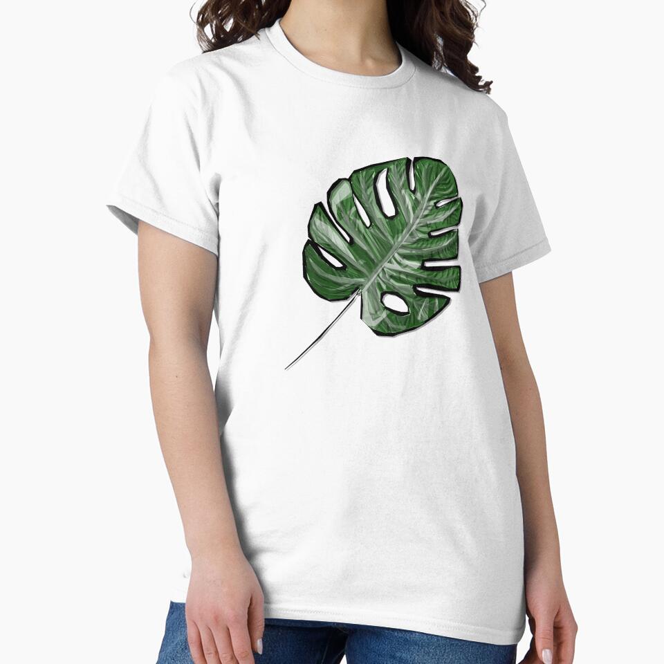 Tropical Green Leaf by Catchy  Virus