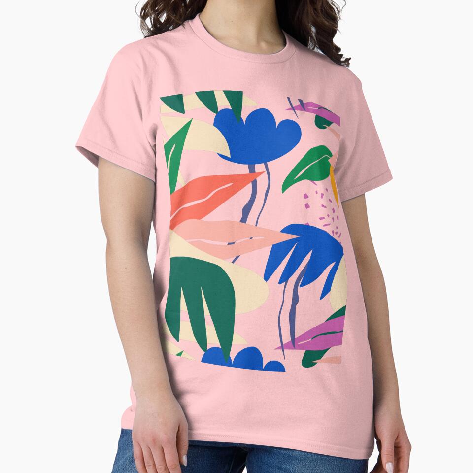 Tropical Seamless Pattern Jungle  Graphic T-Shirt by Uday24