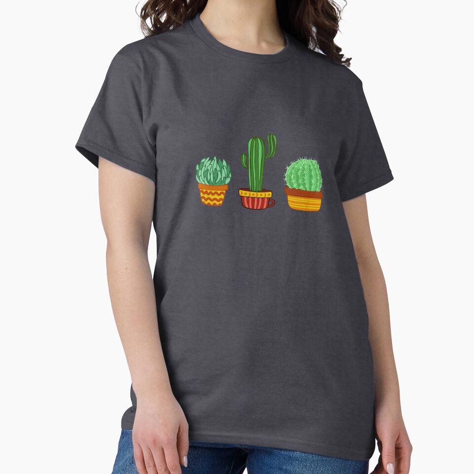 3 Cacti - Cactus plants by Pinnypin