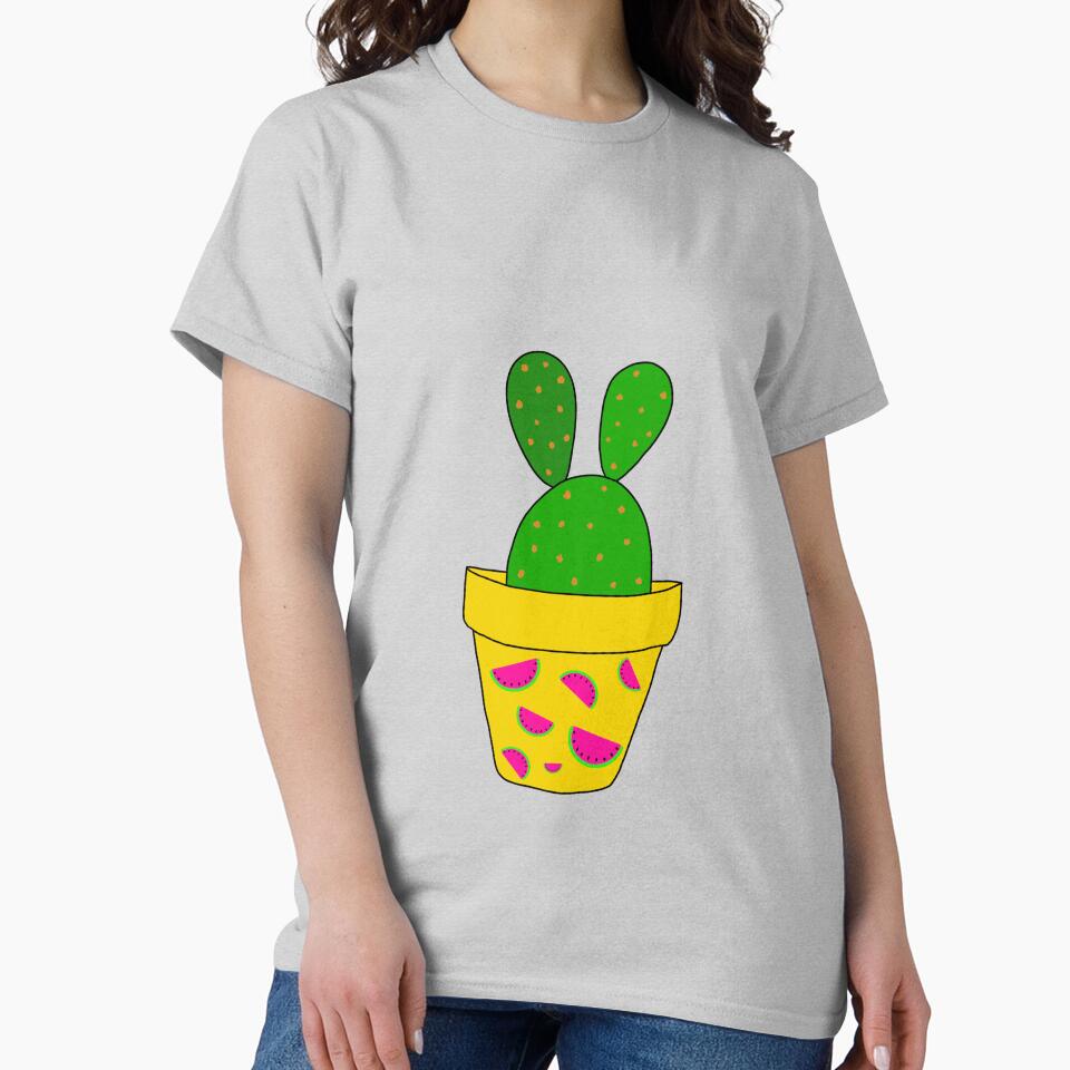Cute Cactus Design #35: Bunny Watermelon Cactus by DreamCactus