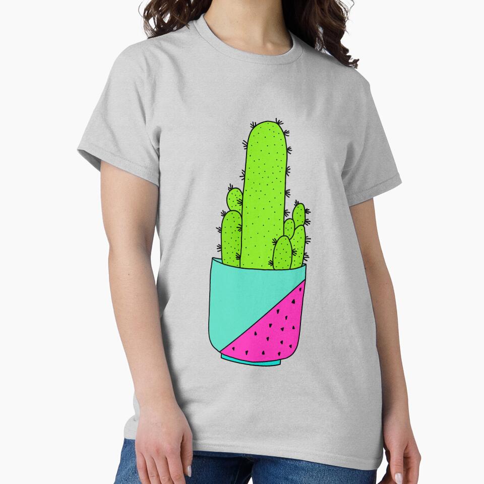 Cute Cactus Design #174: Cacti In A Nice Pot by DreamCactus