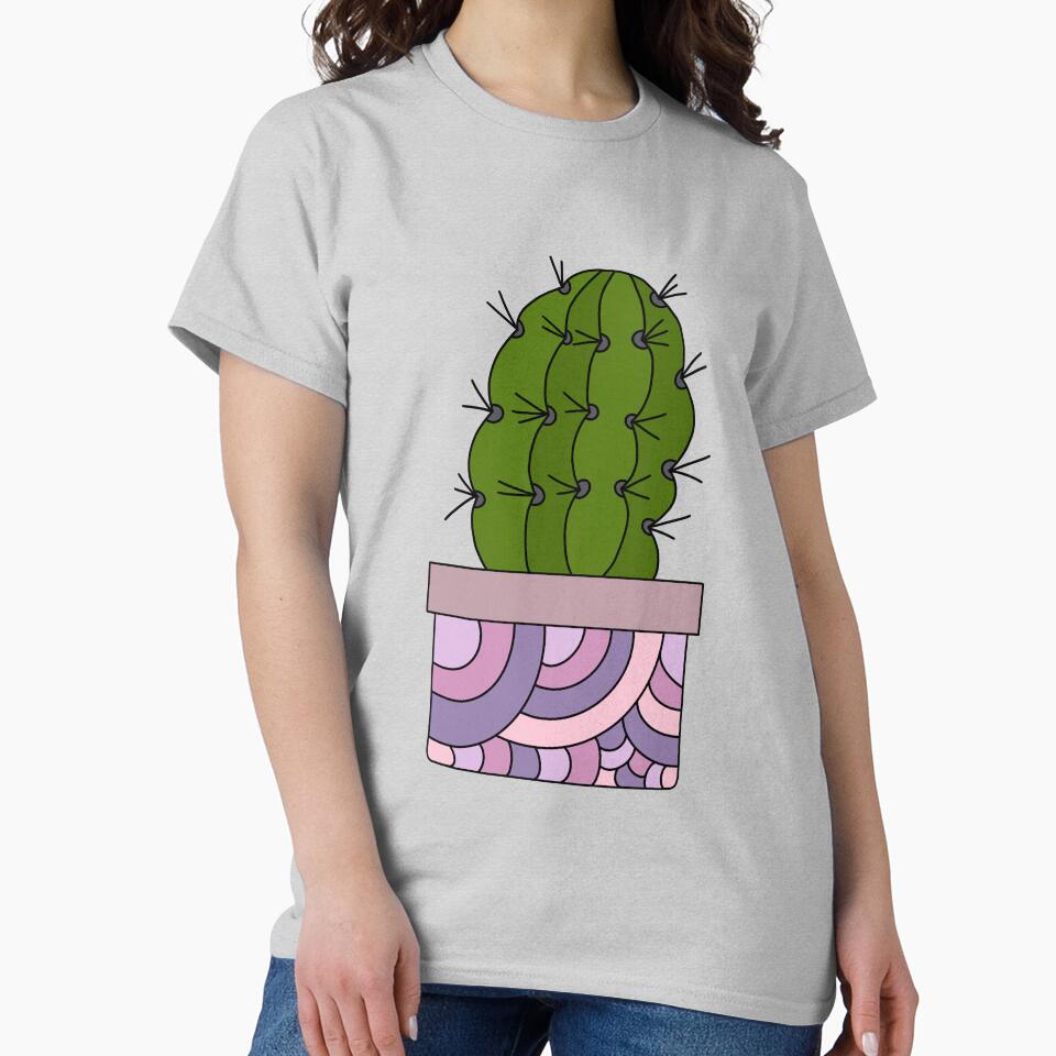 Cute Cactus Design #89: A Thorny Cactus by DreamCactus
