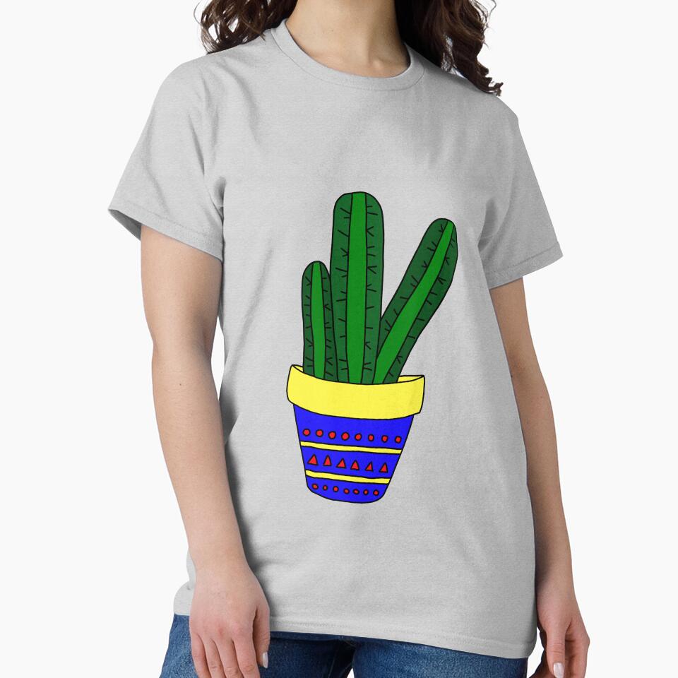 Cute Cactus Design #86: 3 Simple Cacti by DreamCactus