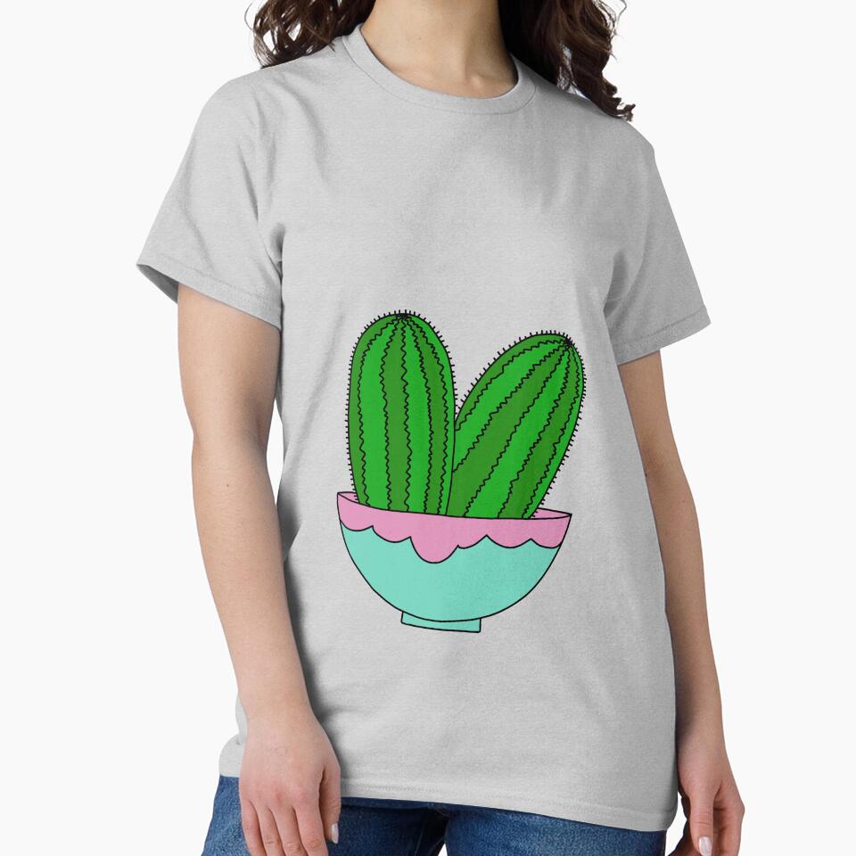 Cute Cactus Design #95: Super Green Ice-Cream Cacti by DreamCactus