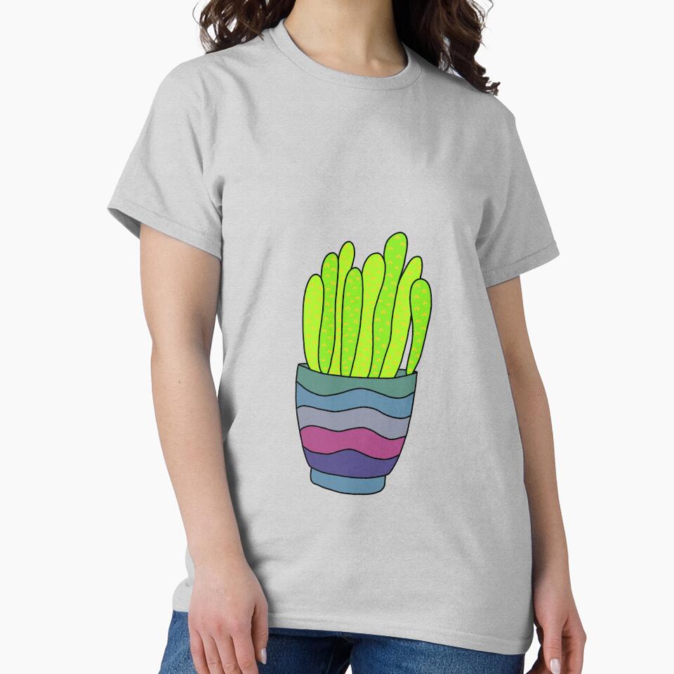 Cute Cactus Design #94: Bright Green Succulents by DreamCactus