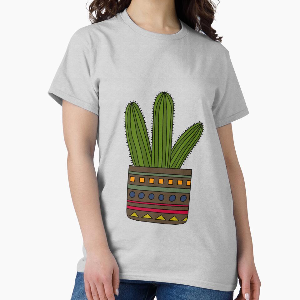 Cute Cactus Design #103: Dark Green Cacti by DreamCactus