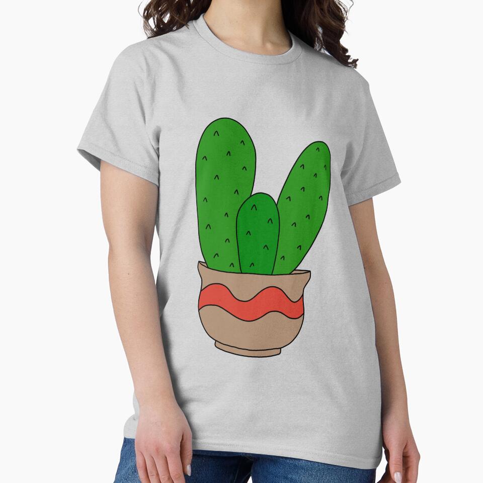 Cute Cactus Design #167: Cacti In Cute Pot by DreamCactus