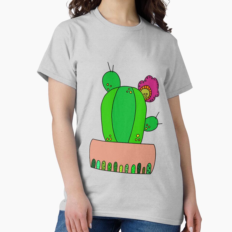 Cute Cactus Design #41: The Pretty Cactus by DreamCactus
