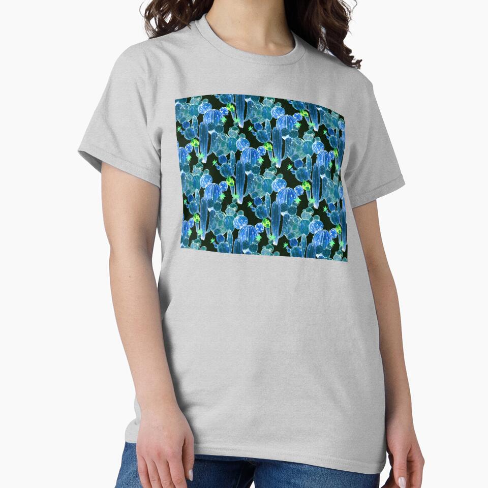 Funky Xray Cactus Print by SoNifty