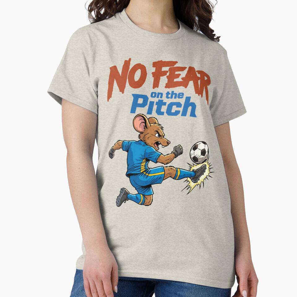 No Fear on the Pitch – Fearless Soccer Mouse by CARPIO Creations