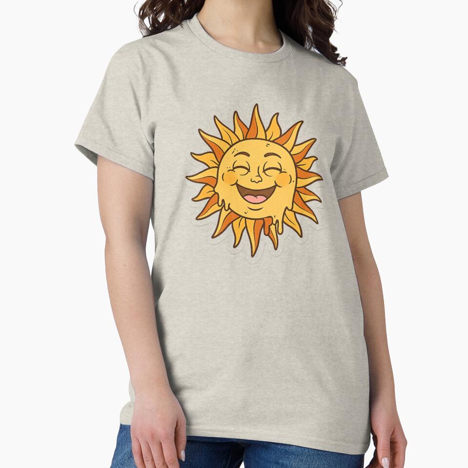 Smiling Melting Sun Cartoon Sticker by Atlasstor