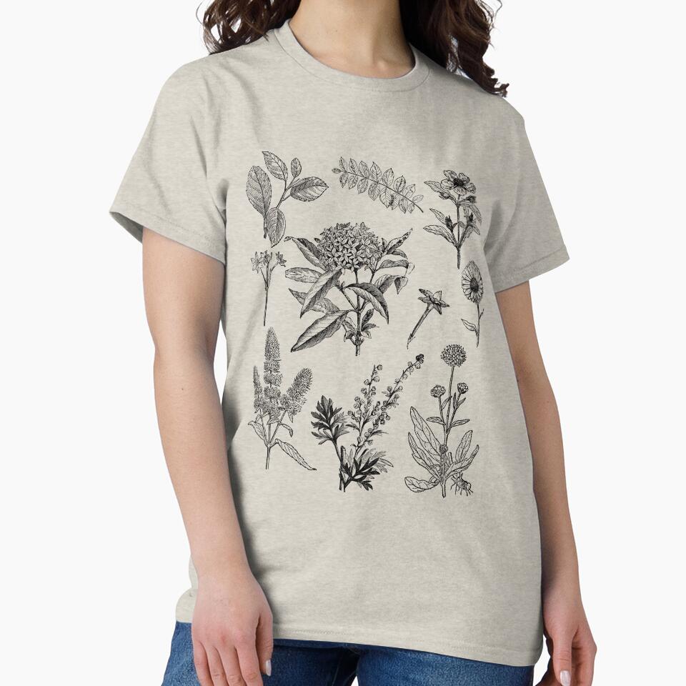 Vintage Flowers - Botanical Graphic by OutfitduJour