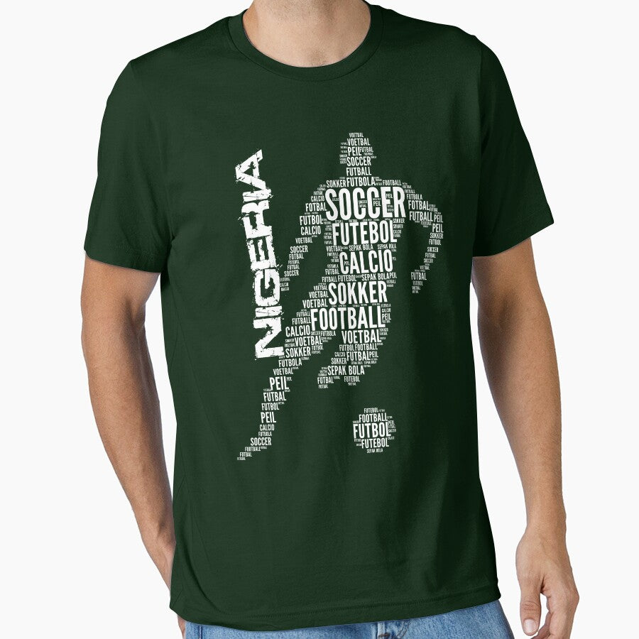 Nigeria Football Typography by goodspy