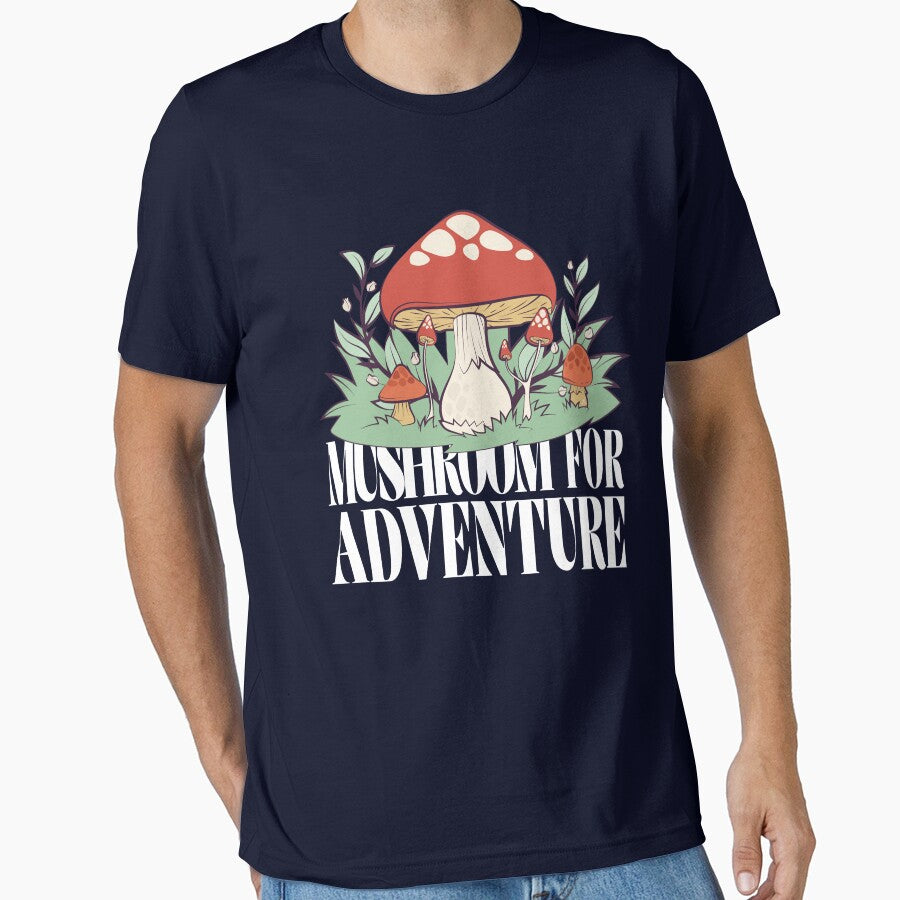 Mushroom for Adventure – Cute Woodland Mushroom Illustration for Nature Lovers by UI Expert
