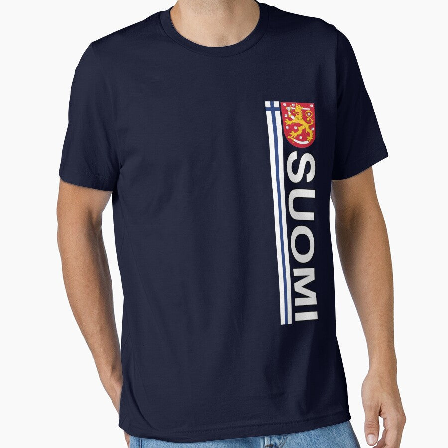 Suomi Sport Team Jersey Deluxe Style by merchhost