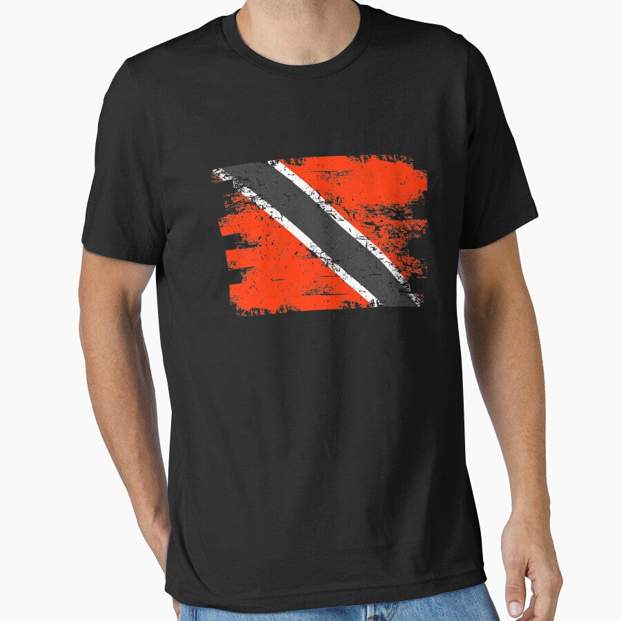 Trinidad Tobago Flag Gift Country Patriotic Travel Shirt Americas Light by threadsmonkey