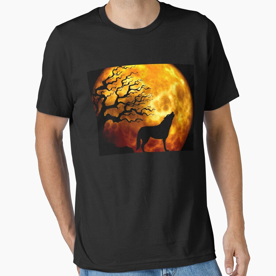 Moon wolf tree Art by BEAUTY ⭐⭐⭐⭐⭐