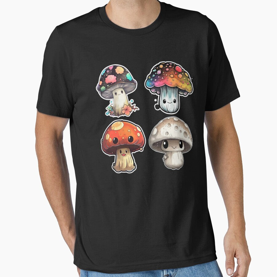 Four cute mushroom friends | Cute, Mystical, Anime, Happy, Manga, Aesthetic, Happy, Fungus, Fungi, Nature, Japanese, Cartoon, Love, Shroom, Toadstool, Goblincore, Cottagecore by FantasySoul
