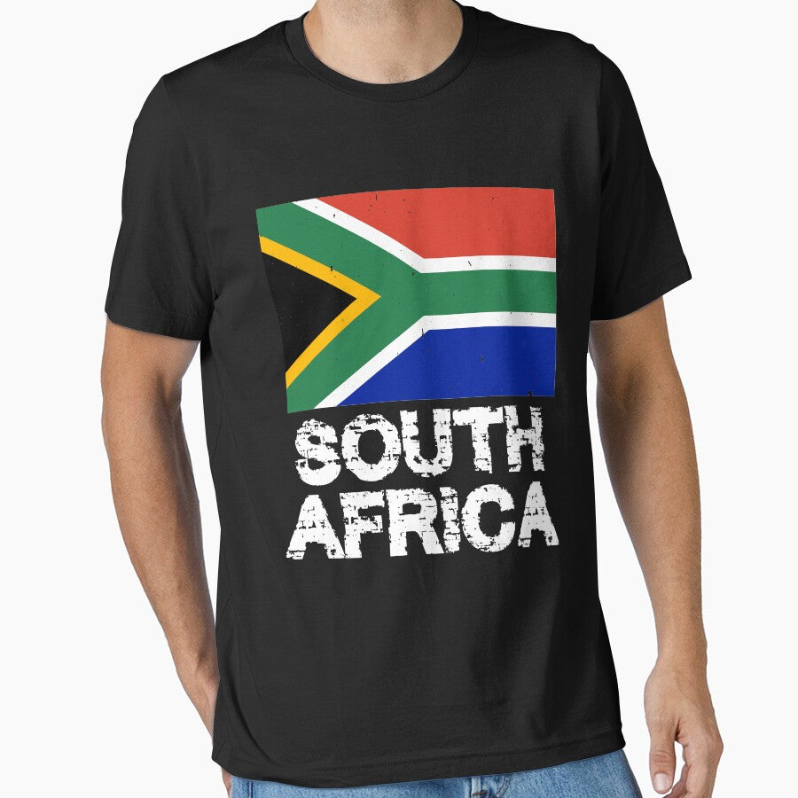 South Africa National Pride South African Flag Design by AllStarMerch