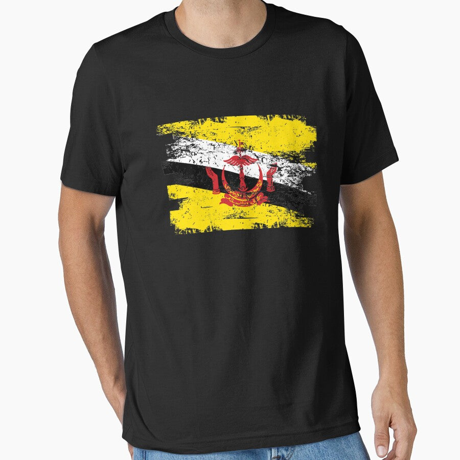 Brunei Shirt Gift Country Flag Patriotic Travel Asia Light by threadsmonkey