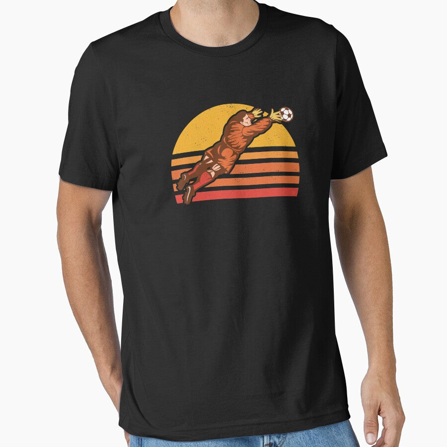 Vintage Retro Soccer Goalkeeper Goalie Soccer Gift by MintedFresh